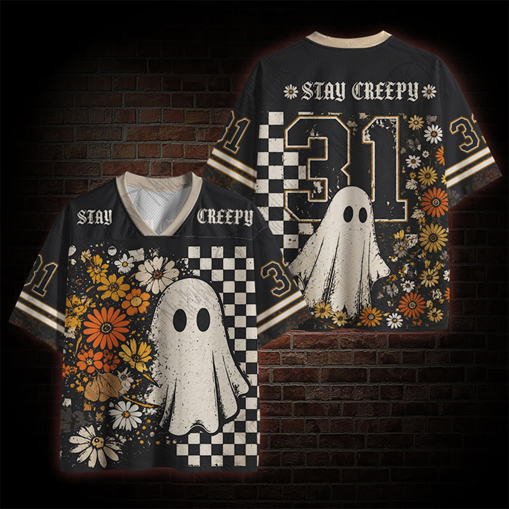 Stay Creepy Mesh Jersey