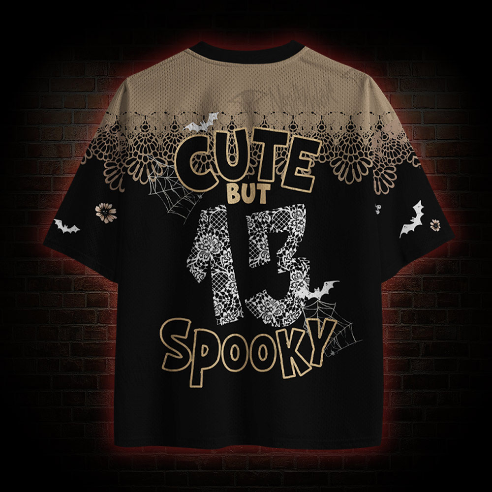 Cute But Spooky Mesh Jersey