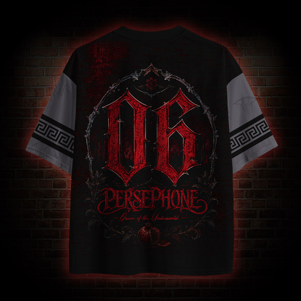 Persephone Queen of the Underworld Mesh Jersey