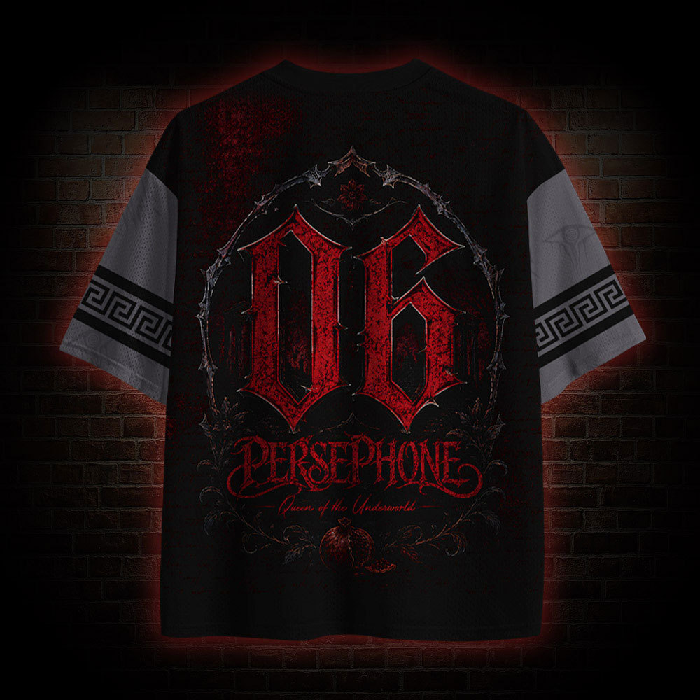 Persephone Queen of the Underworld Mesh Jersey