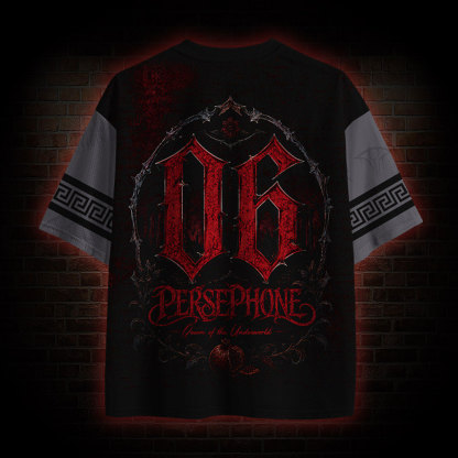 Persephone Queen of the Underworld Mesh Jersey