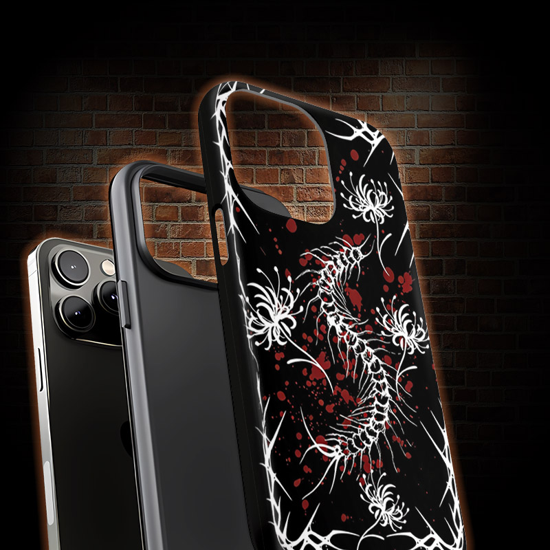 Gothic Centipede Phone Case