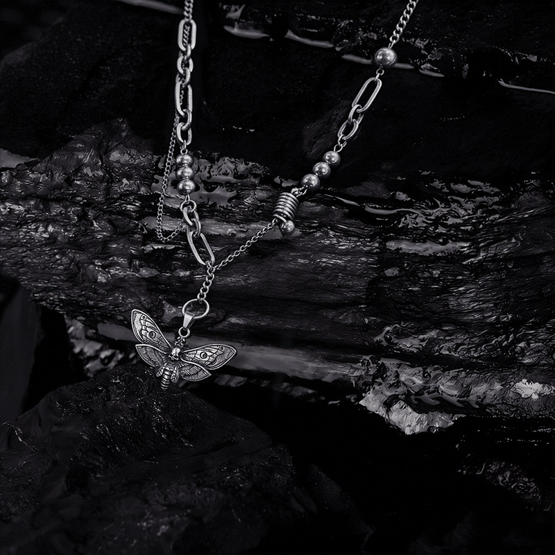 Death Moth Necklace
