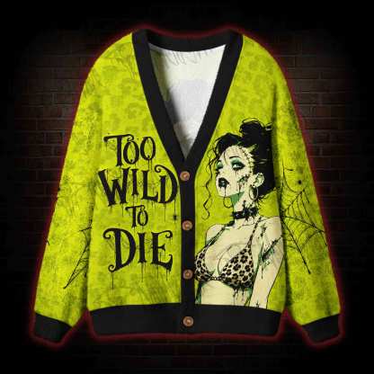 Too Wild To Die Cardigan Sweater