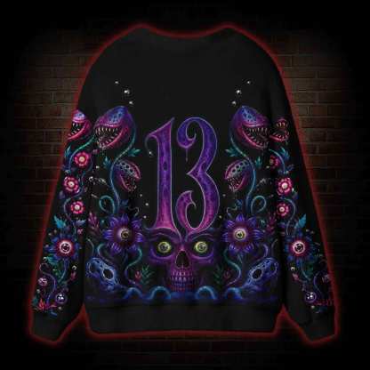 Carnivorous Garden Cardigan Sweater