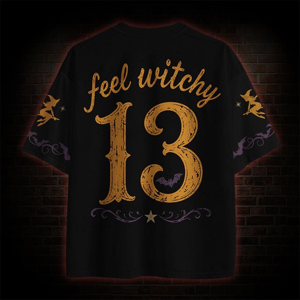 Meet Me At Salem Witch Mesh Jersey