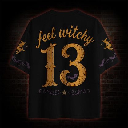 Meet Me At Salem Witch Mesh Jersey