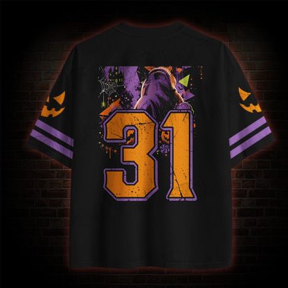 holloween rip Mesh Jersey