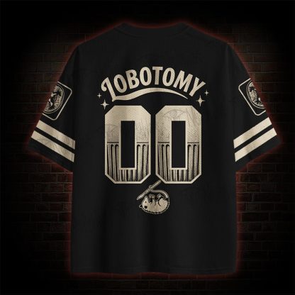 live laugh lobotomy meme Mesh Jersey