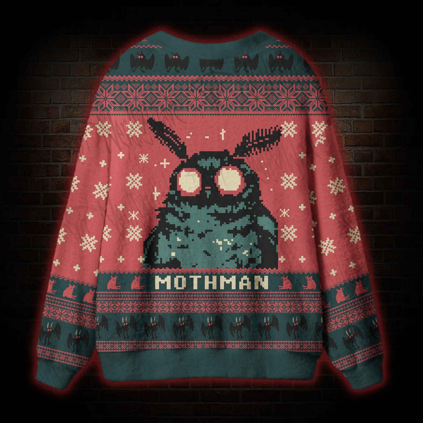 Mothman Cardigan Sweater