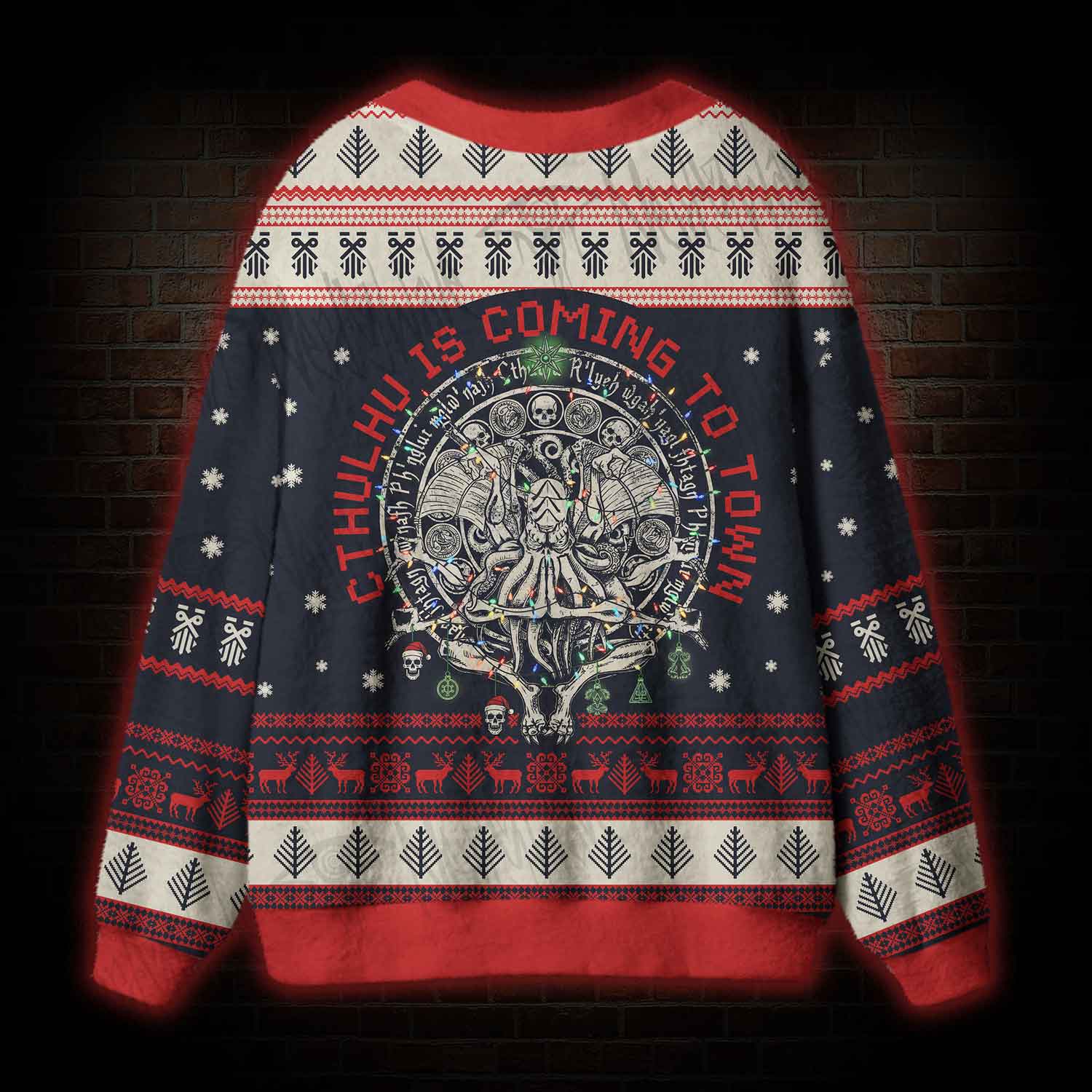 Cthulhu Cardigan Sweater