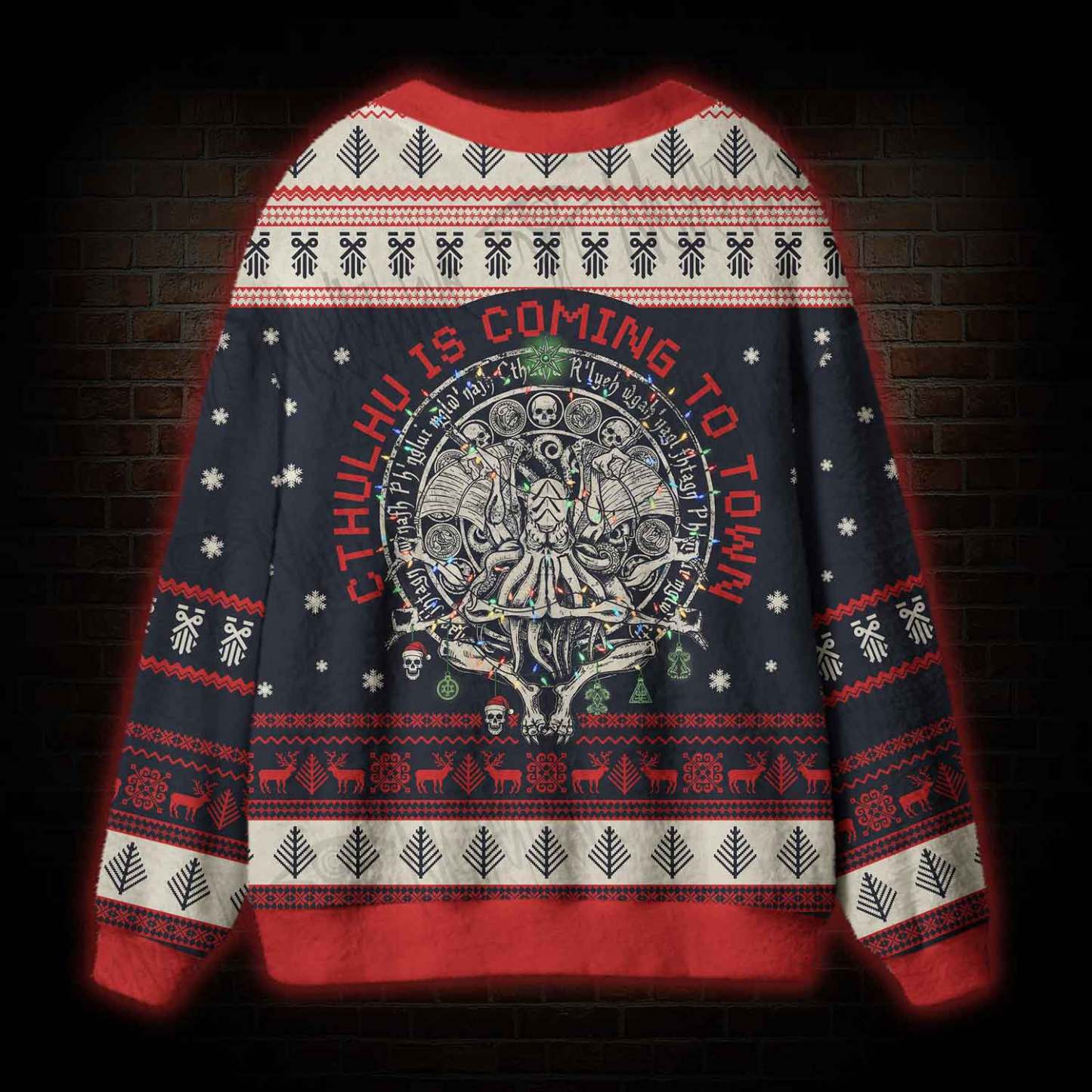 Cthulhu Cardigan Sweater