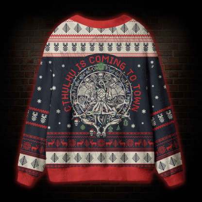 Cthulhu Cardigan Sweater