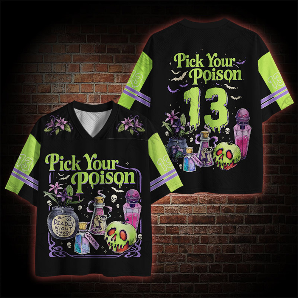 Pick Your Poison Mesh Jersey