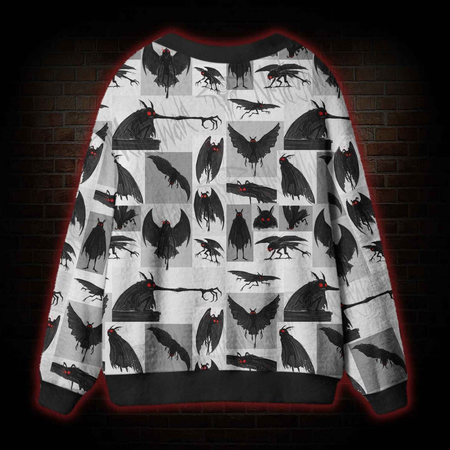 The Strange Mothman Cardigan Sweater