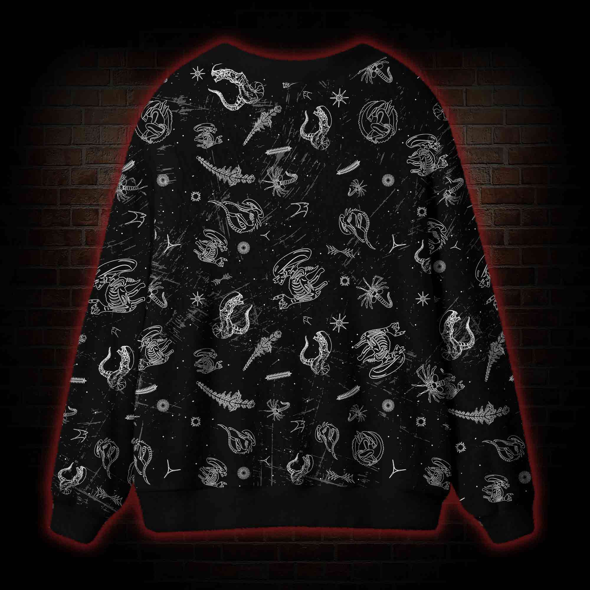 Aliens Cardigan Sweater
