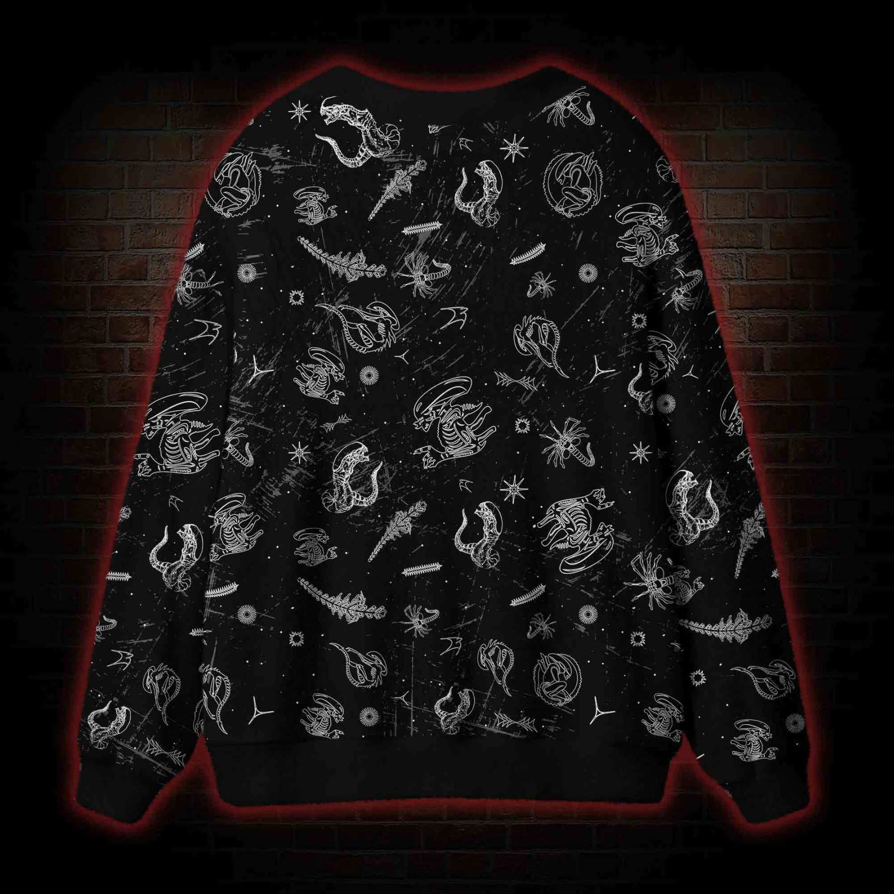 Aliens Cardigan Sweater
