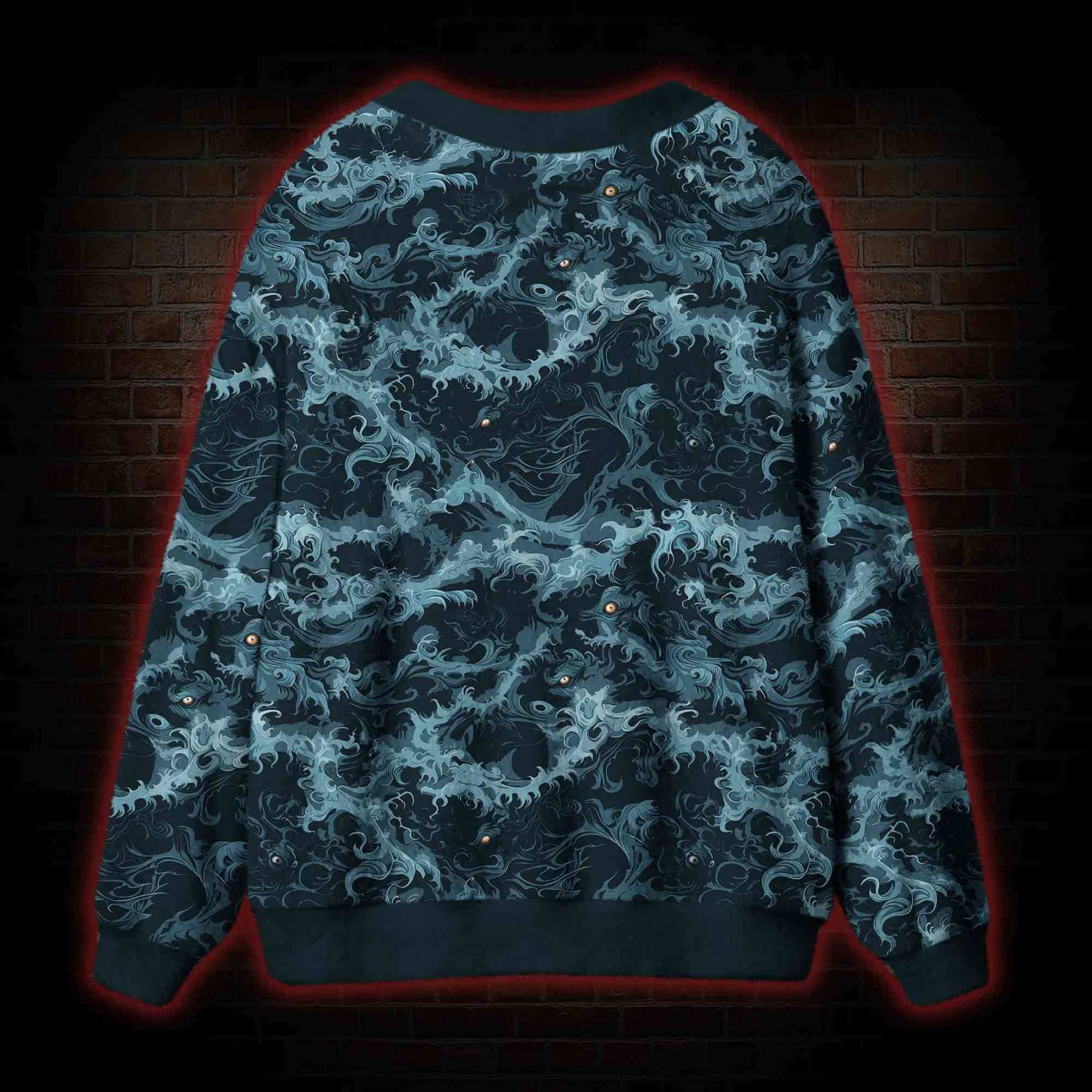 Wave Cardigan Sweater