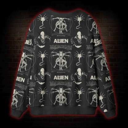 Alien Vintage Cardigan Sweater