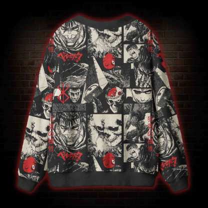 Struggle Contend Wriggle Cardigan Sweater