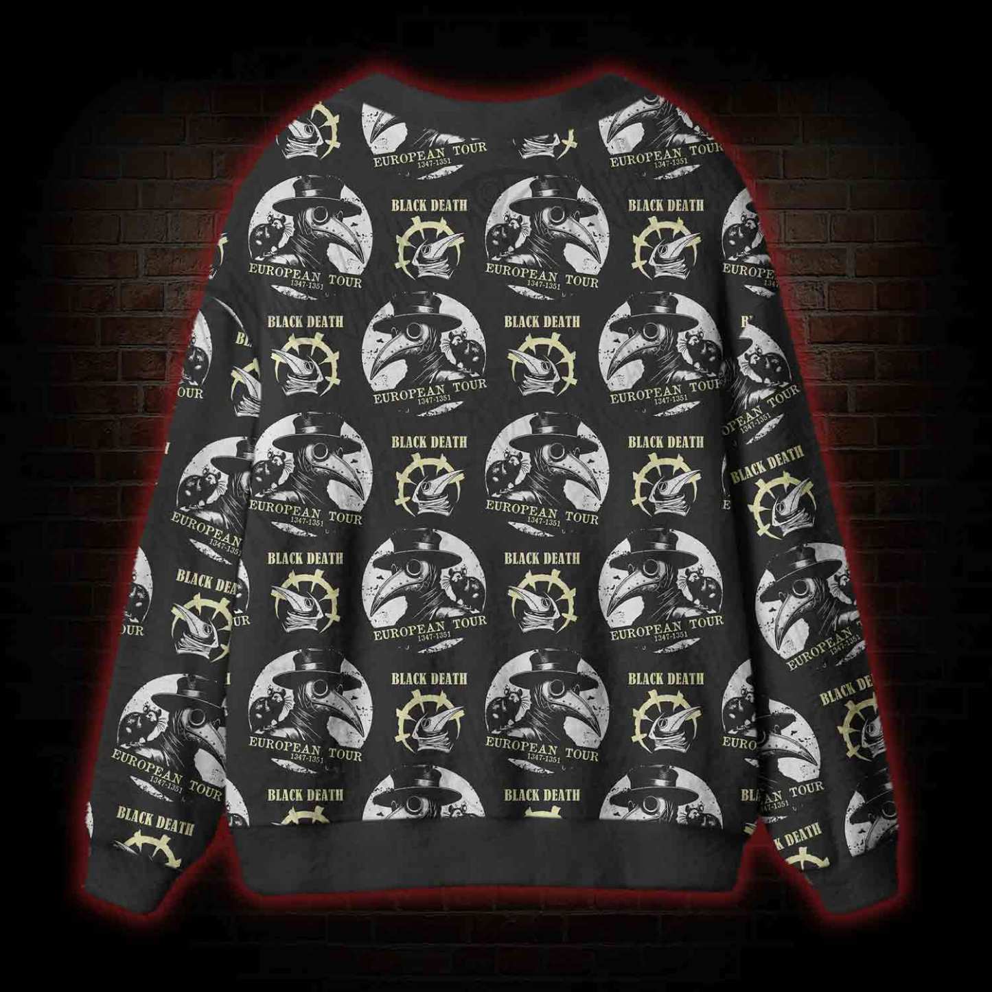 Black Death European Tour Cardigan Sweater