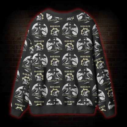 Black Death European Tour Cardigan Sweater