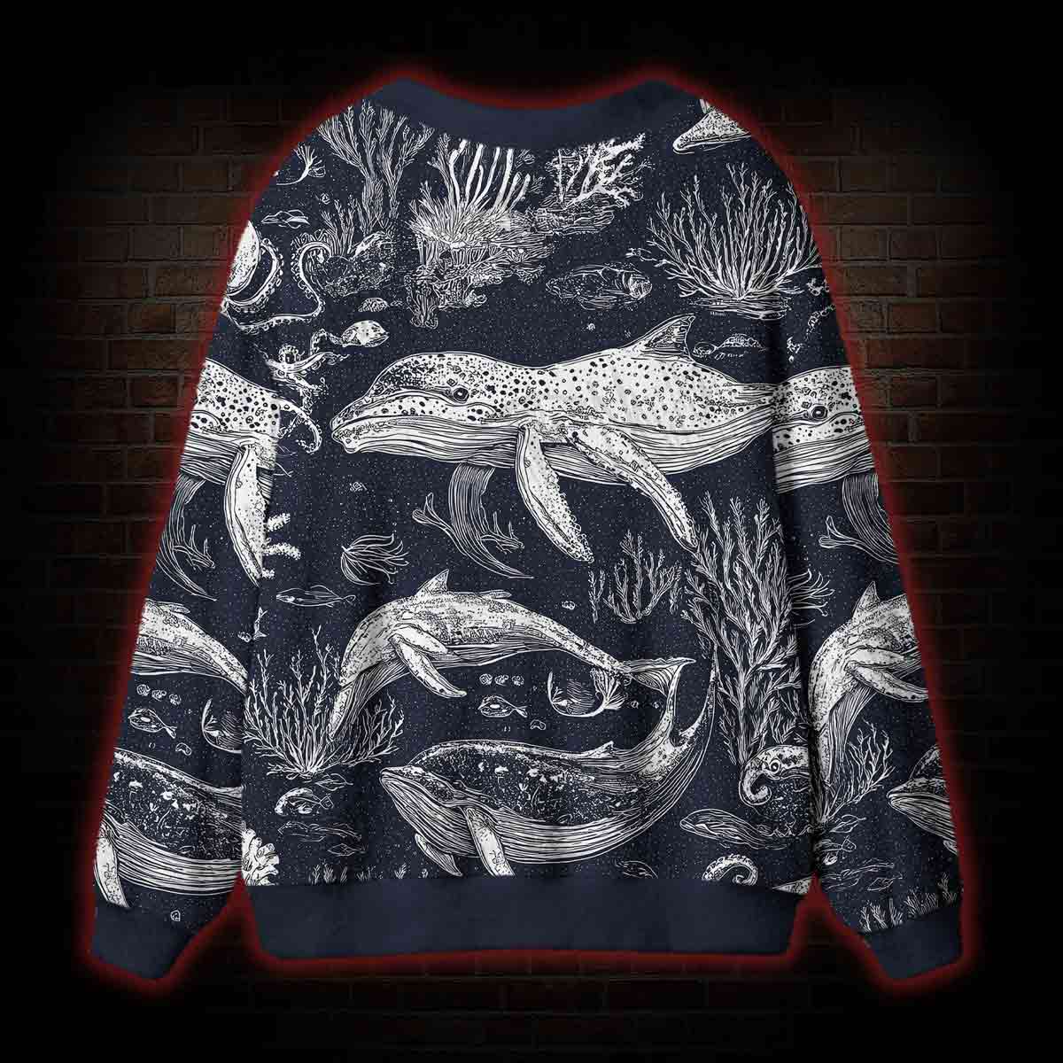 Cthulhu in the Deep Sea Cardigan Sweater