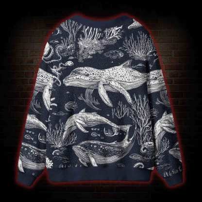 Cthulhu in the Deep Sea Cardigan Sweater