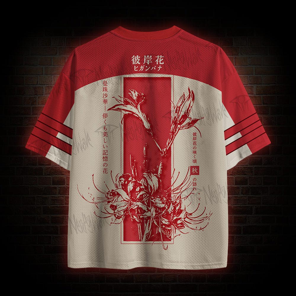 Spider Lily Mesh Jersey