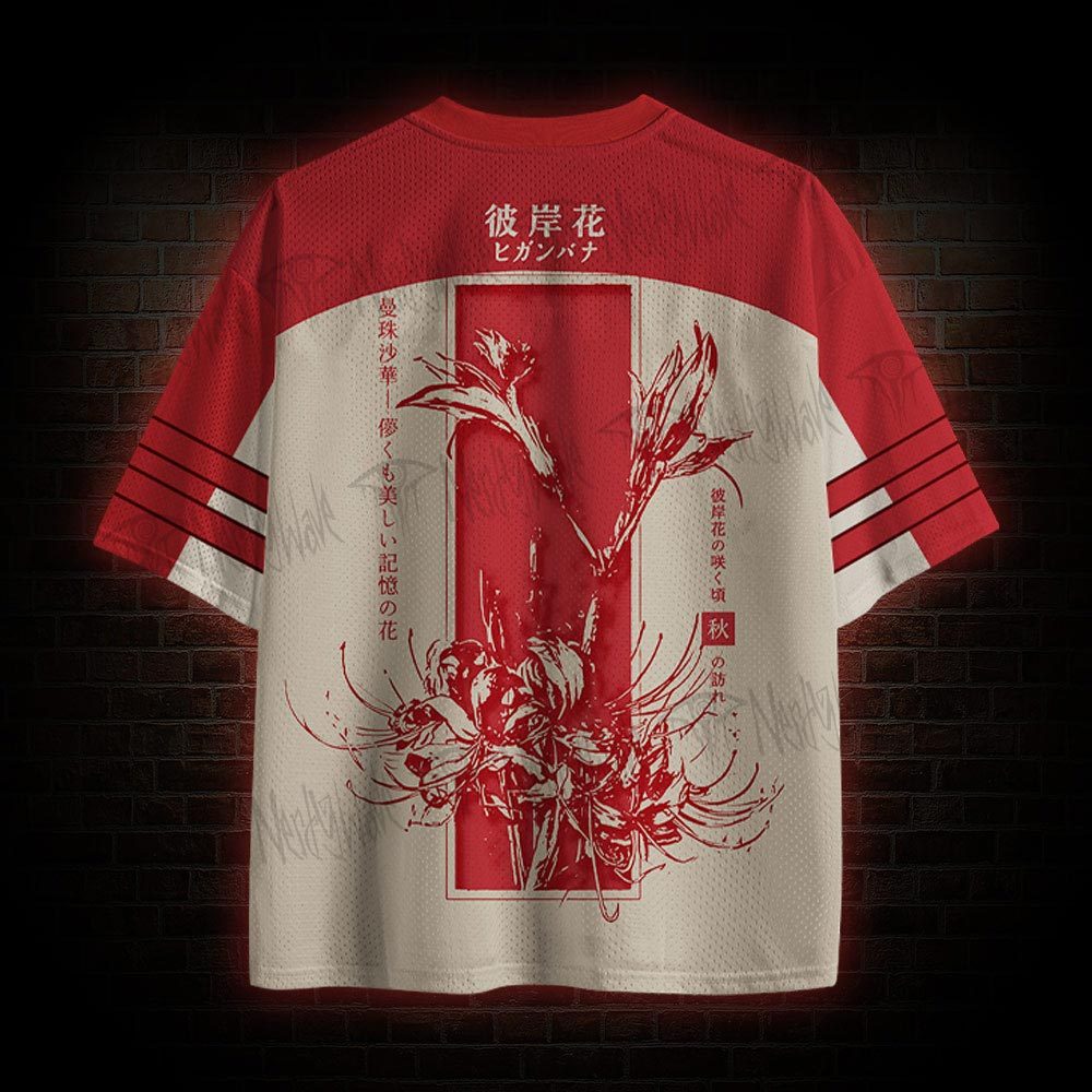 Spider Lily Mesh Jersey