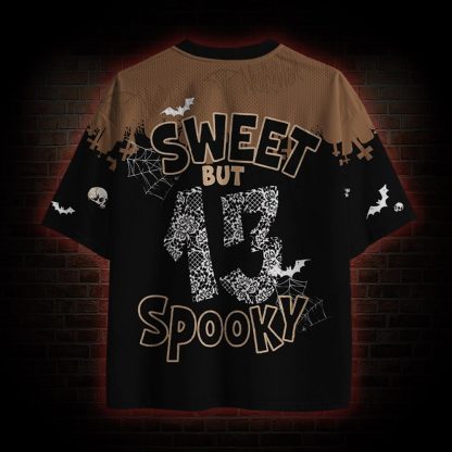 Sweet but Spooky Funny Mesh Jersey