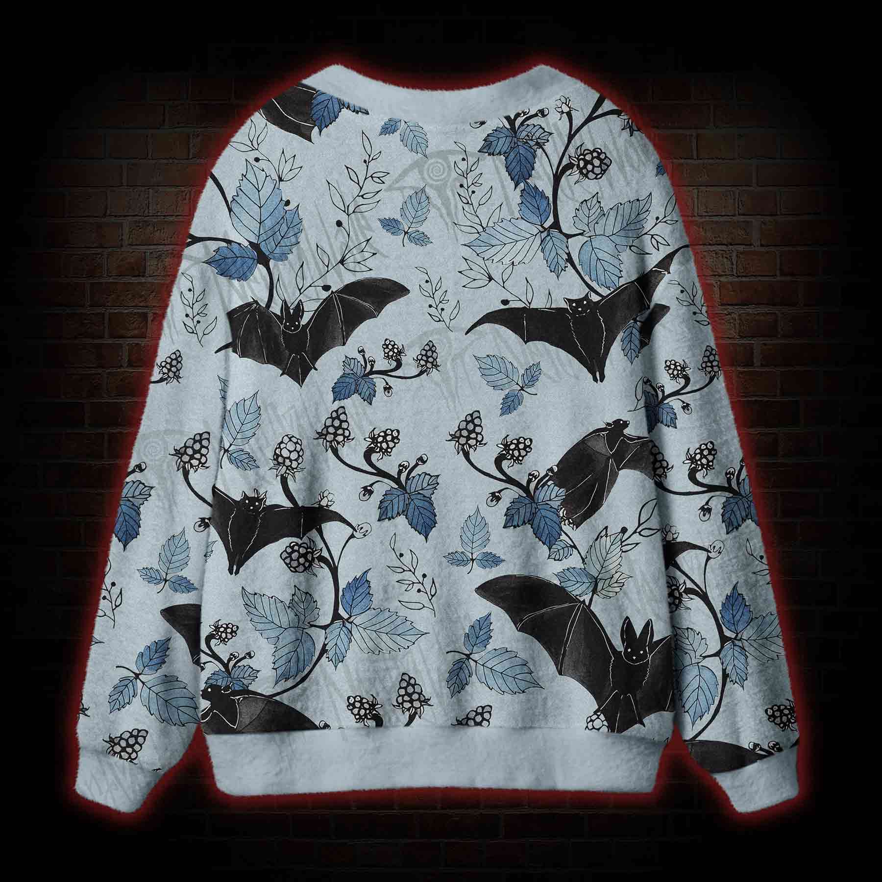 Flying Bats Cardigan Sweater