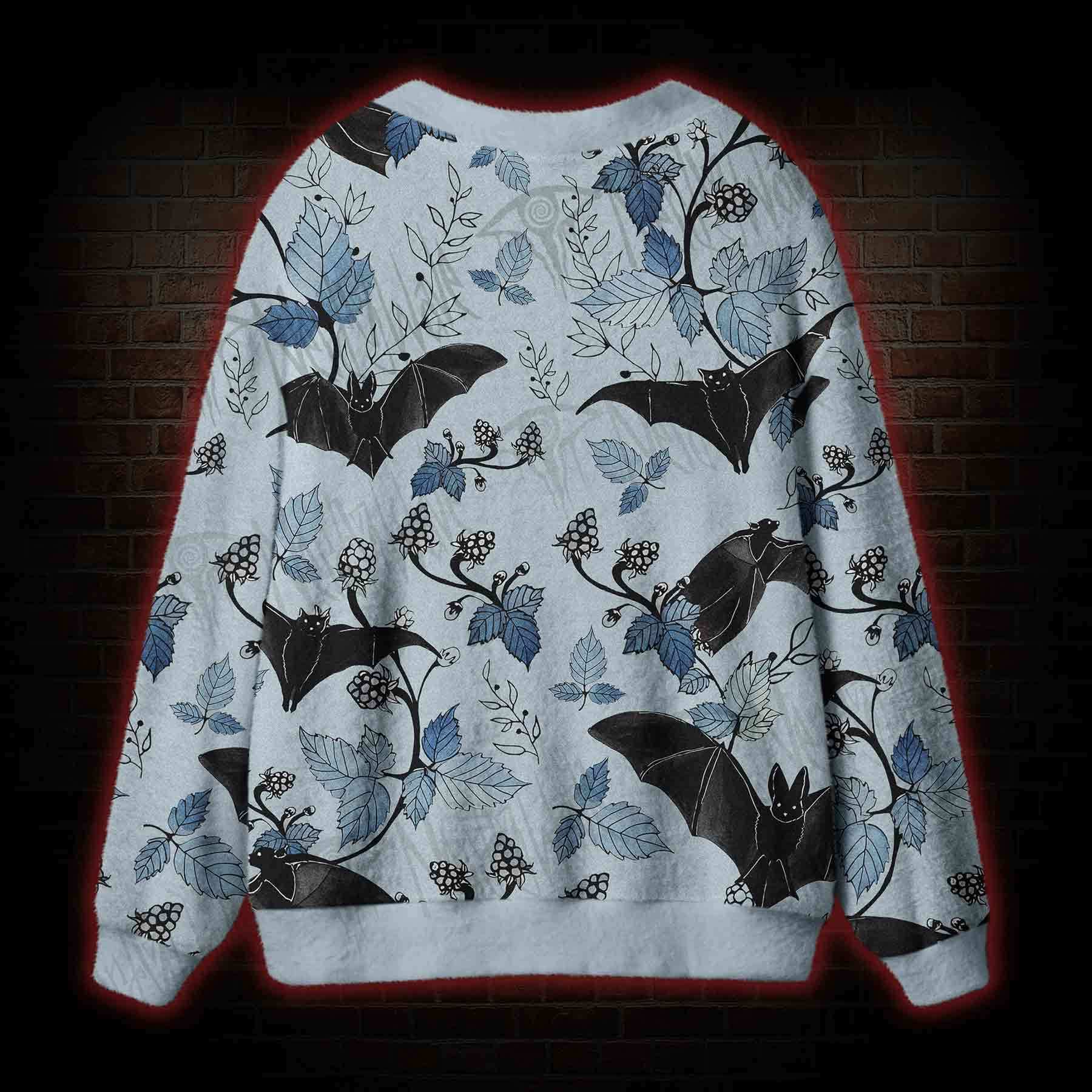 Flying Bats Cardigan Sweater