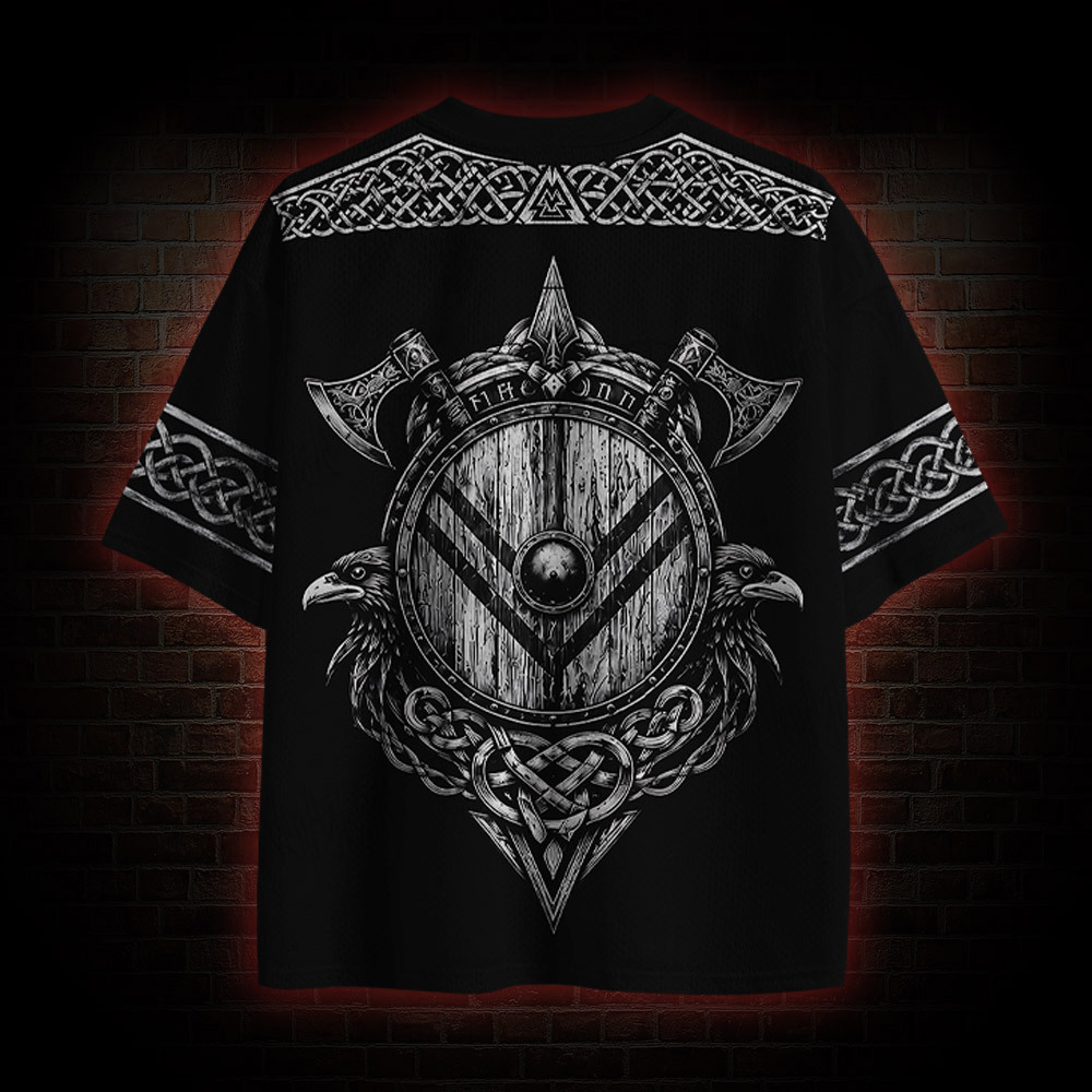Too Many Idiots Mot Enough Axes Mesh Jersey