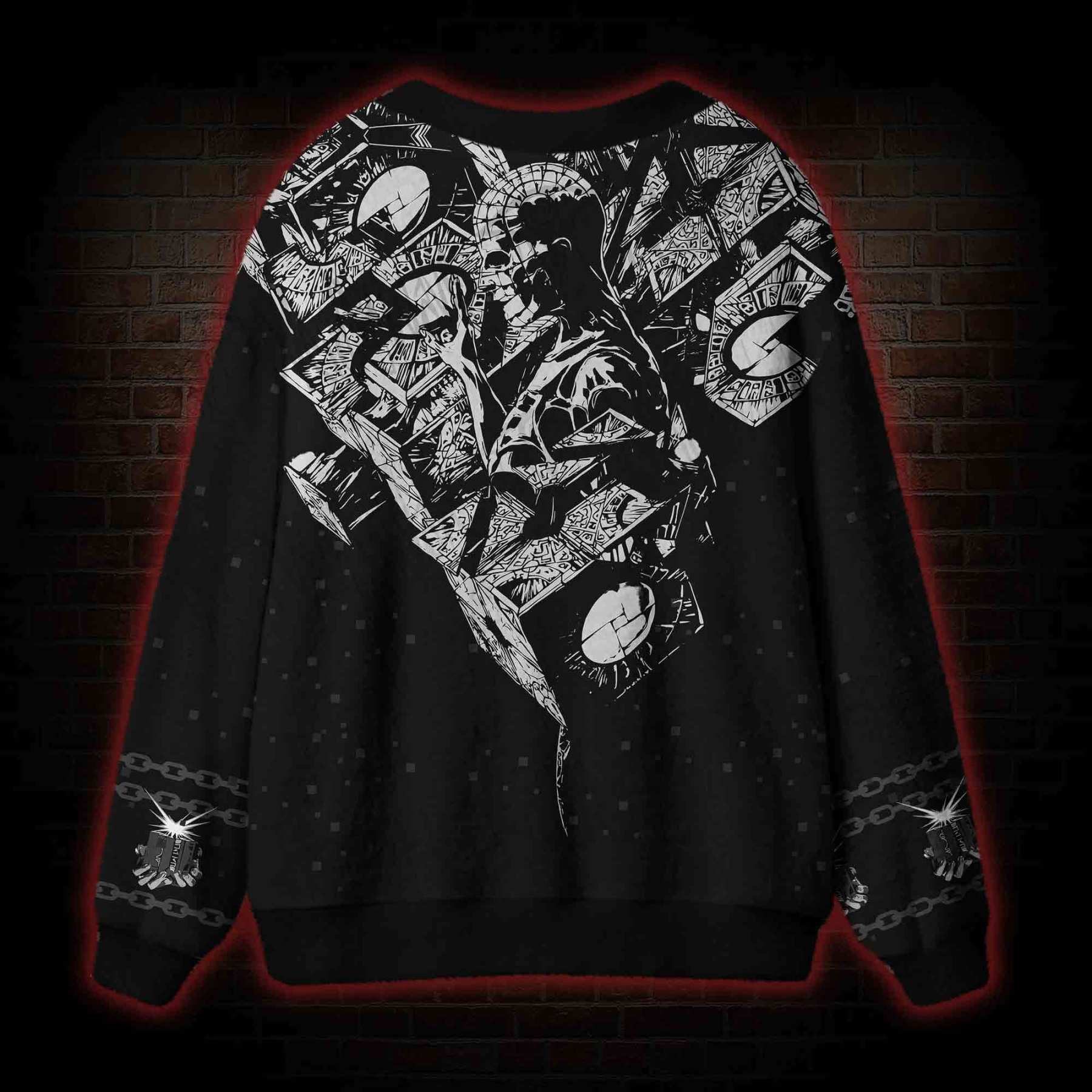 You Opened It We Came Cardigan Sweater