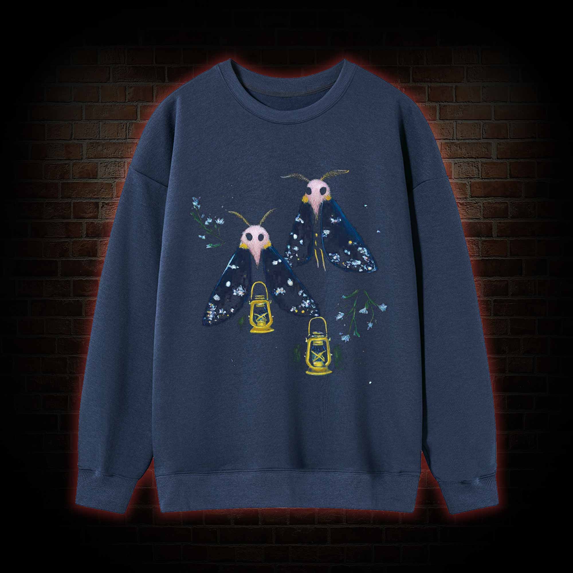 Goth Moths Cute Sweatshirt
