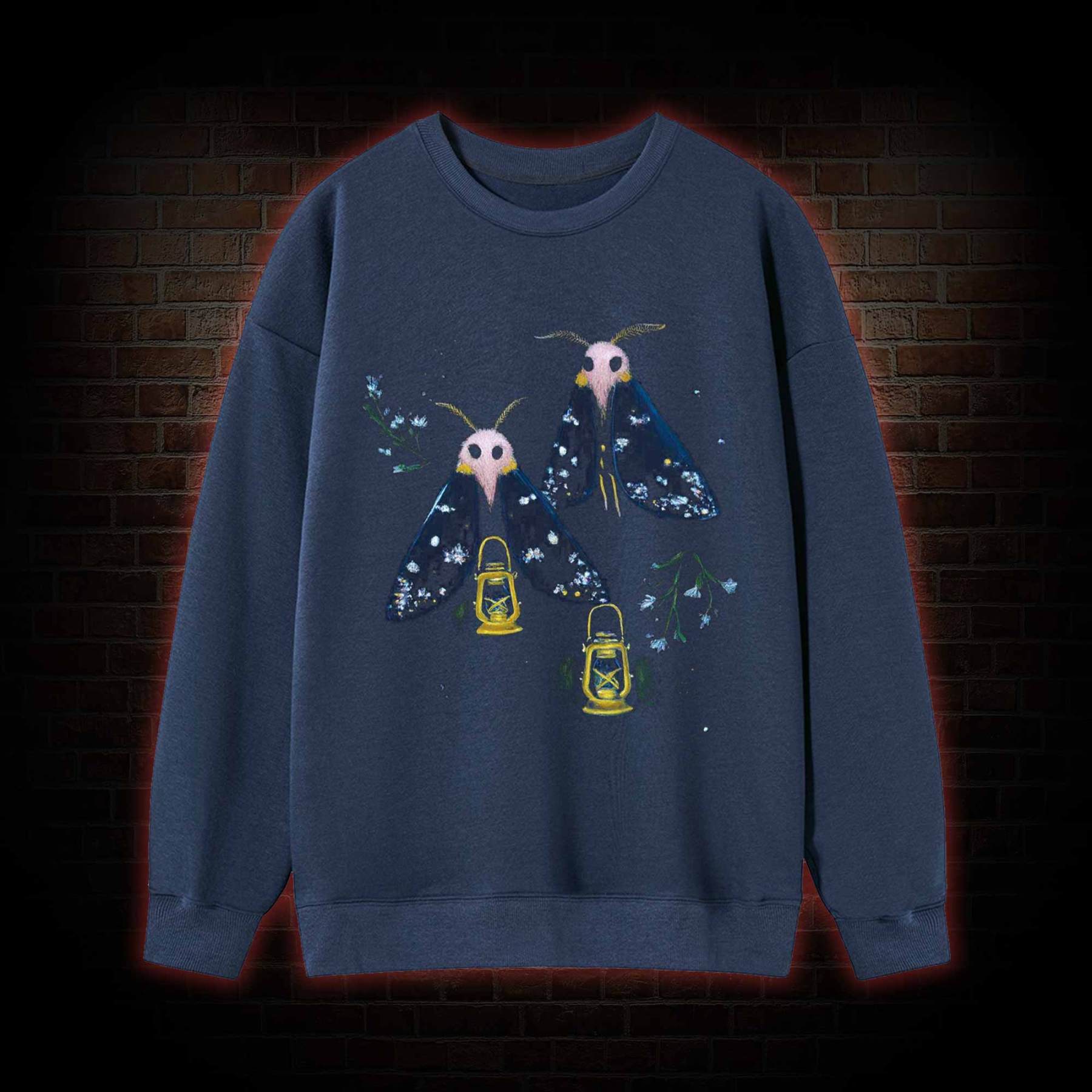 Goth Moths Cute Sweatshirt