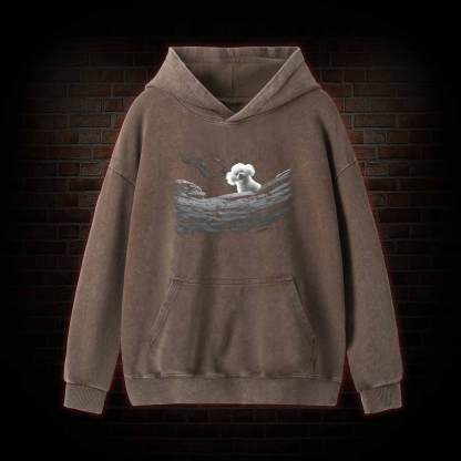 Precious Dog Washed Hoodie