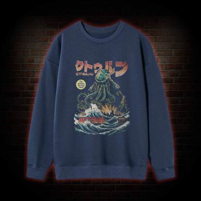 Cthulhu Tokyo Invasion Sweatshirt
