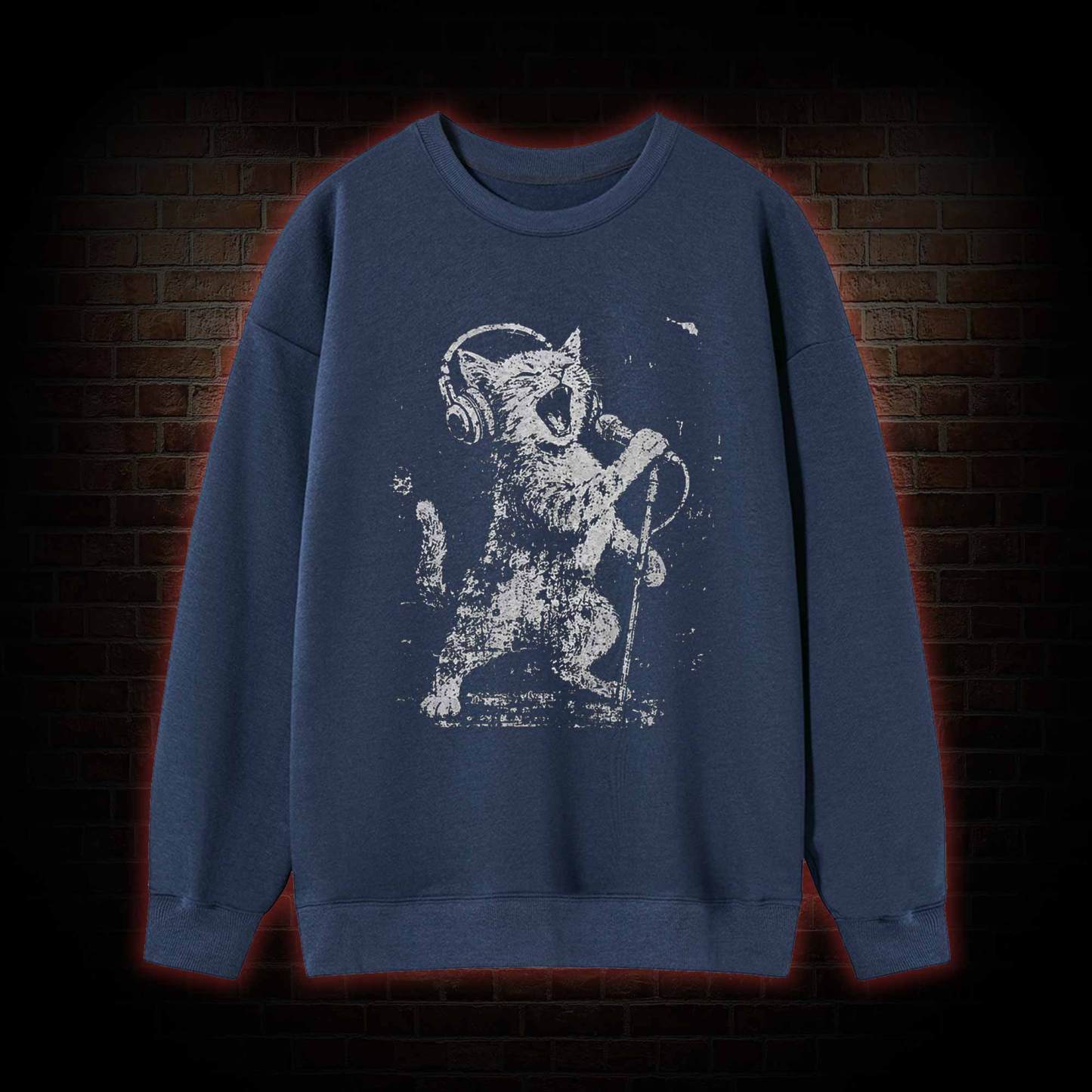 Rockstar Cat Sweatshirt