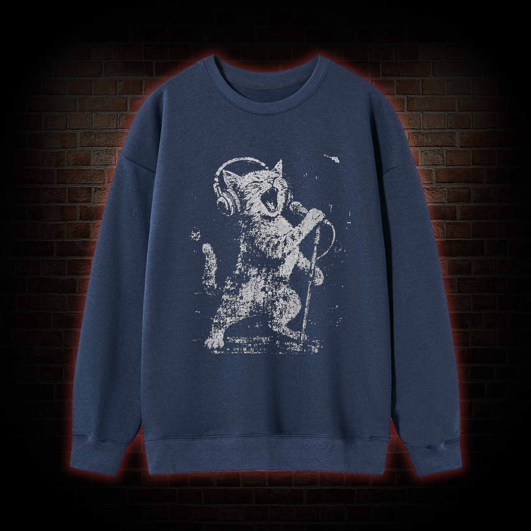 Rockstar Cat Sweatshirt