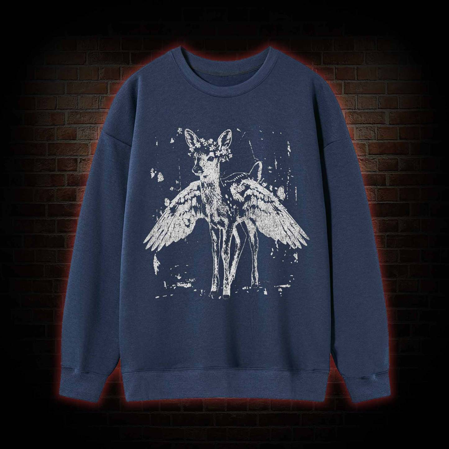 Winged Fawn Sweatshirt