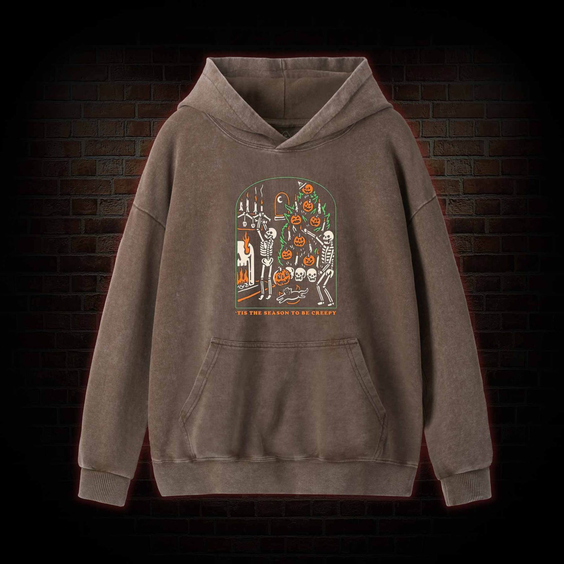 Comfort Colors® Halloween Washed Hoodie
