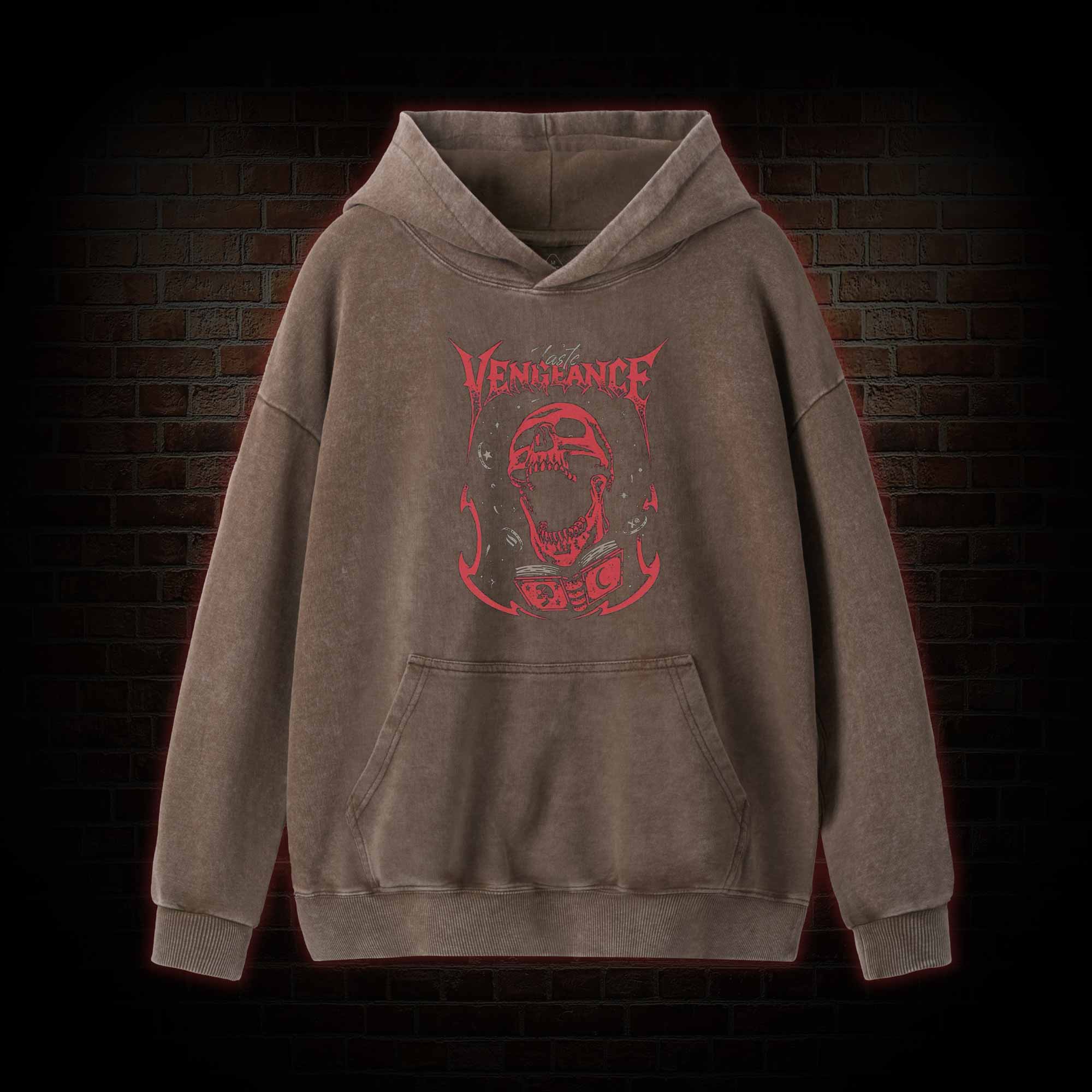 Taste Vengeance Washed Hoodie