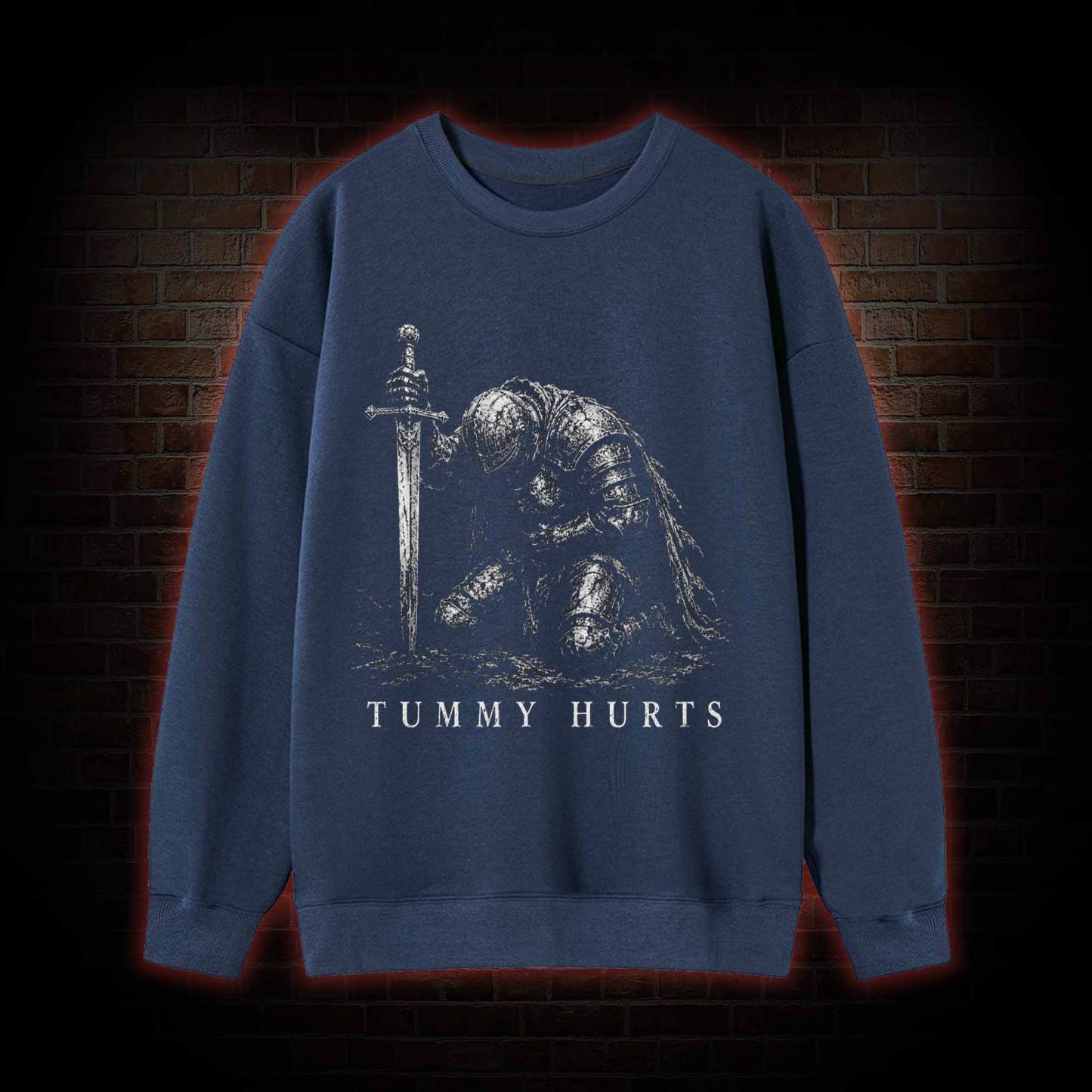 Tummy Hurts Knight Sweatshirt
