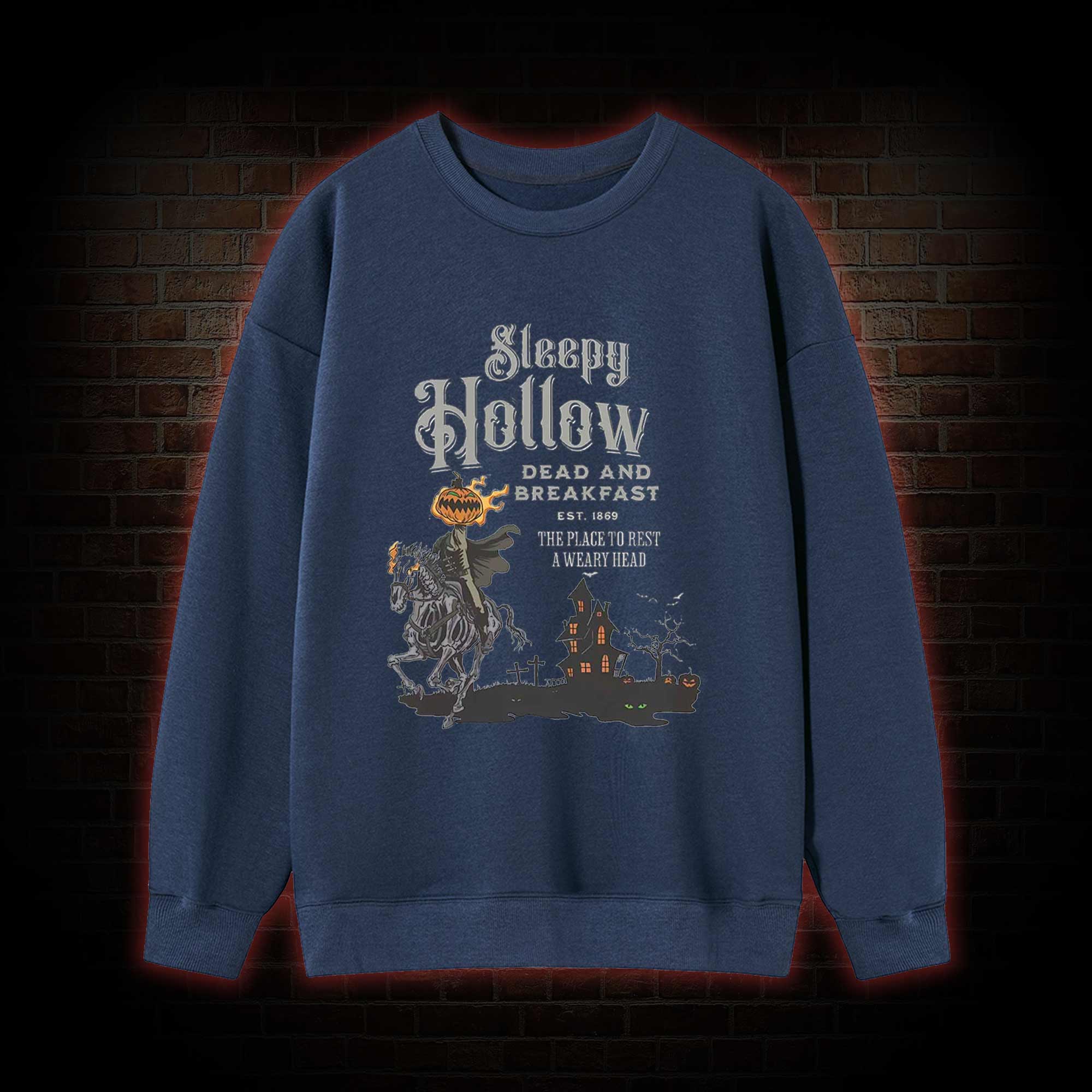 Vintage Halloween Scary Sweatshirt