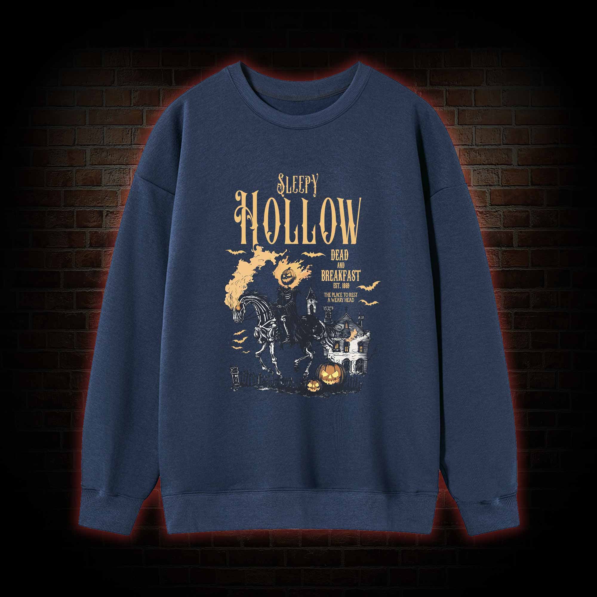 Comfort Colors Sleepy Hollow Halloween Sweatshirt