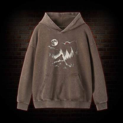 Mothman  Washed Hoodie