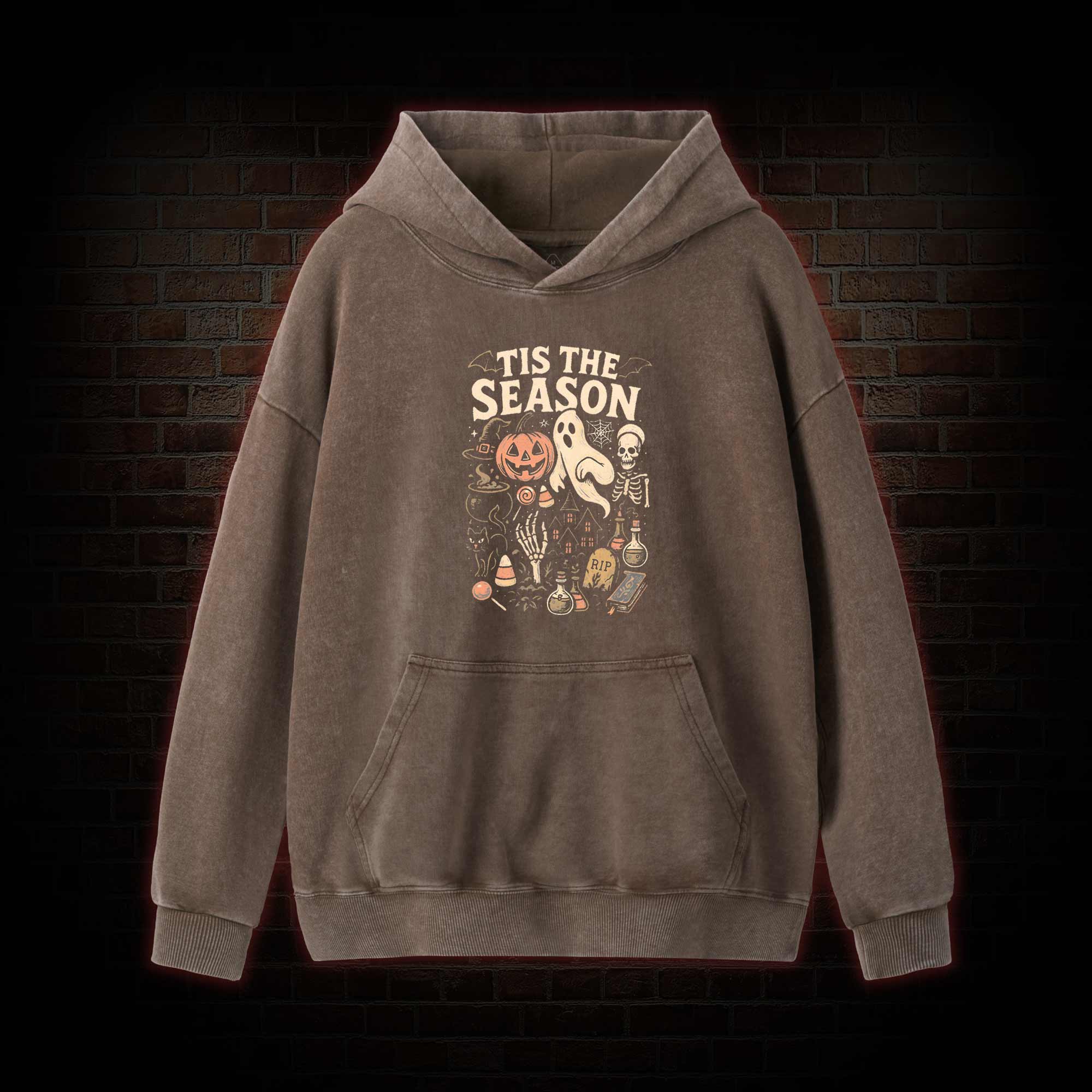 Tis the Season Washed Hoodie