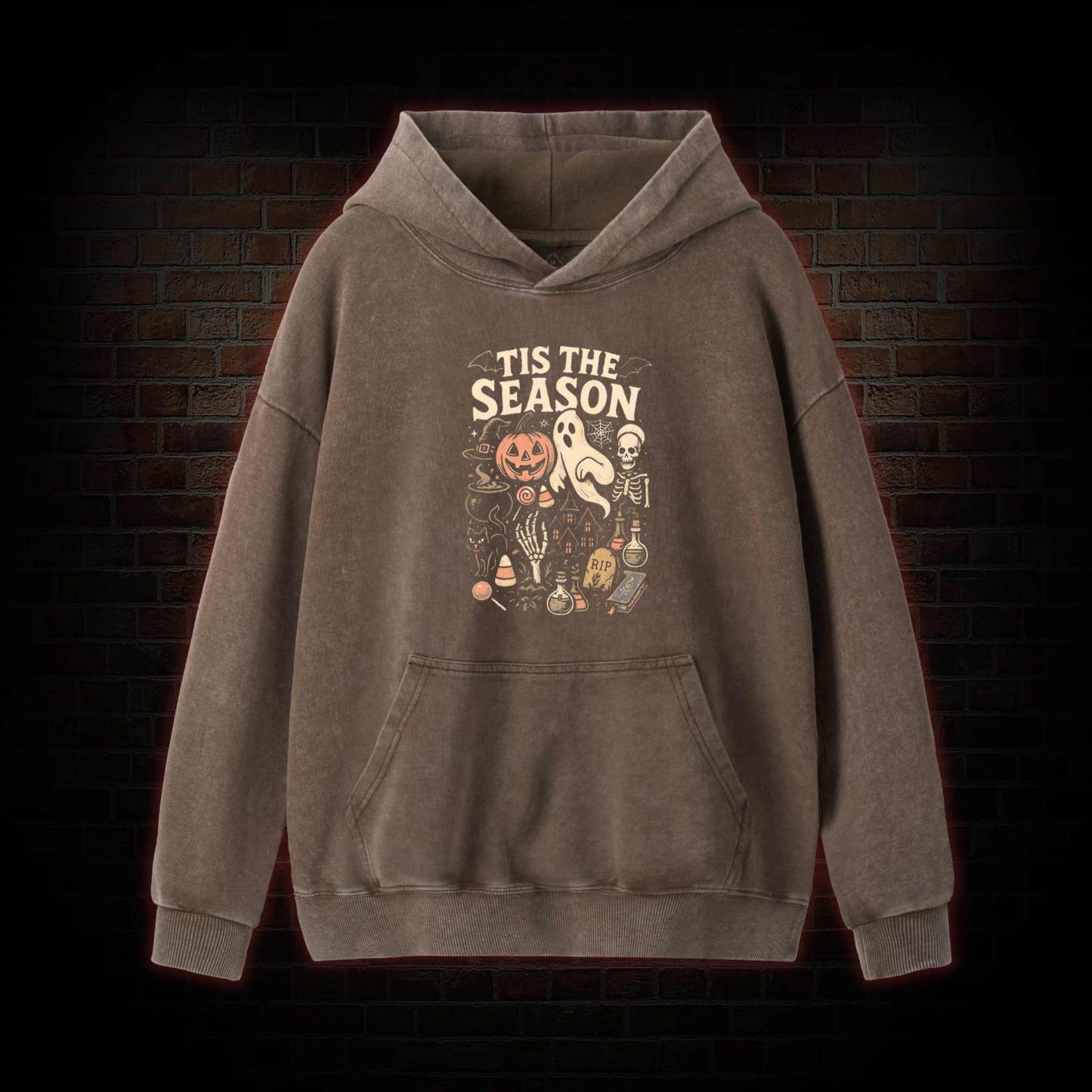 Tis the Season Washed Hoodie